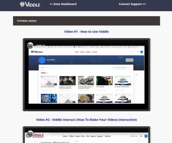 Viddle Tutorials